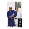 GOSHIN Kamikaze kimono jack - Blauw-arm-clef